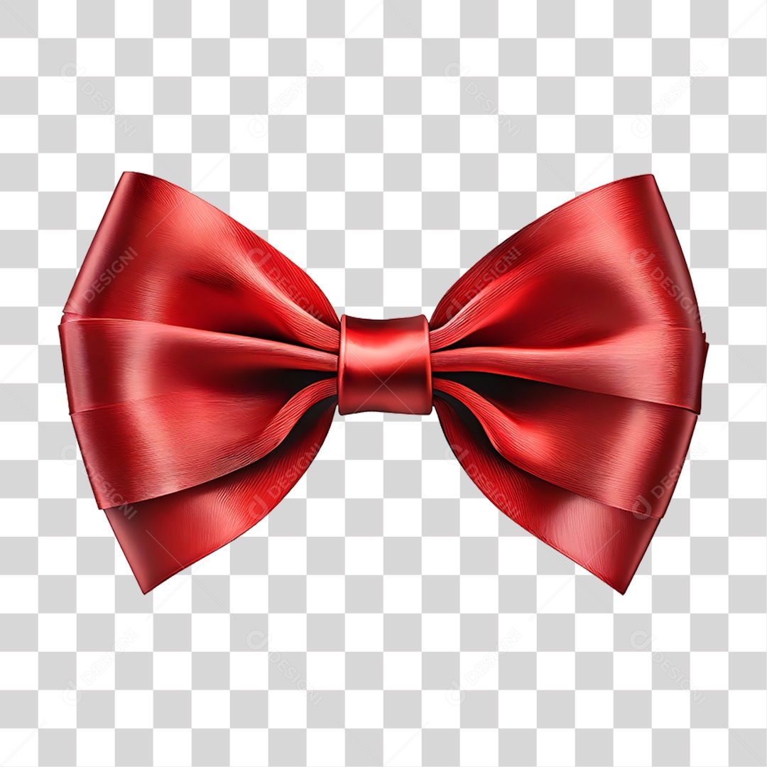 Laço Vermelho PNG Transparente