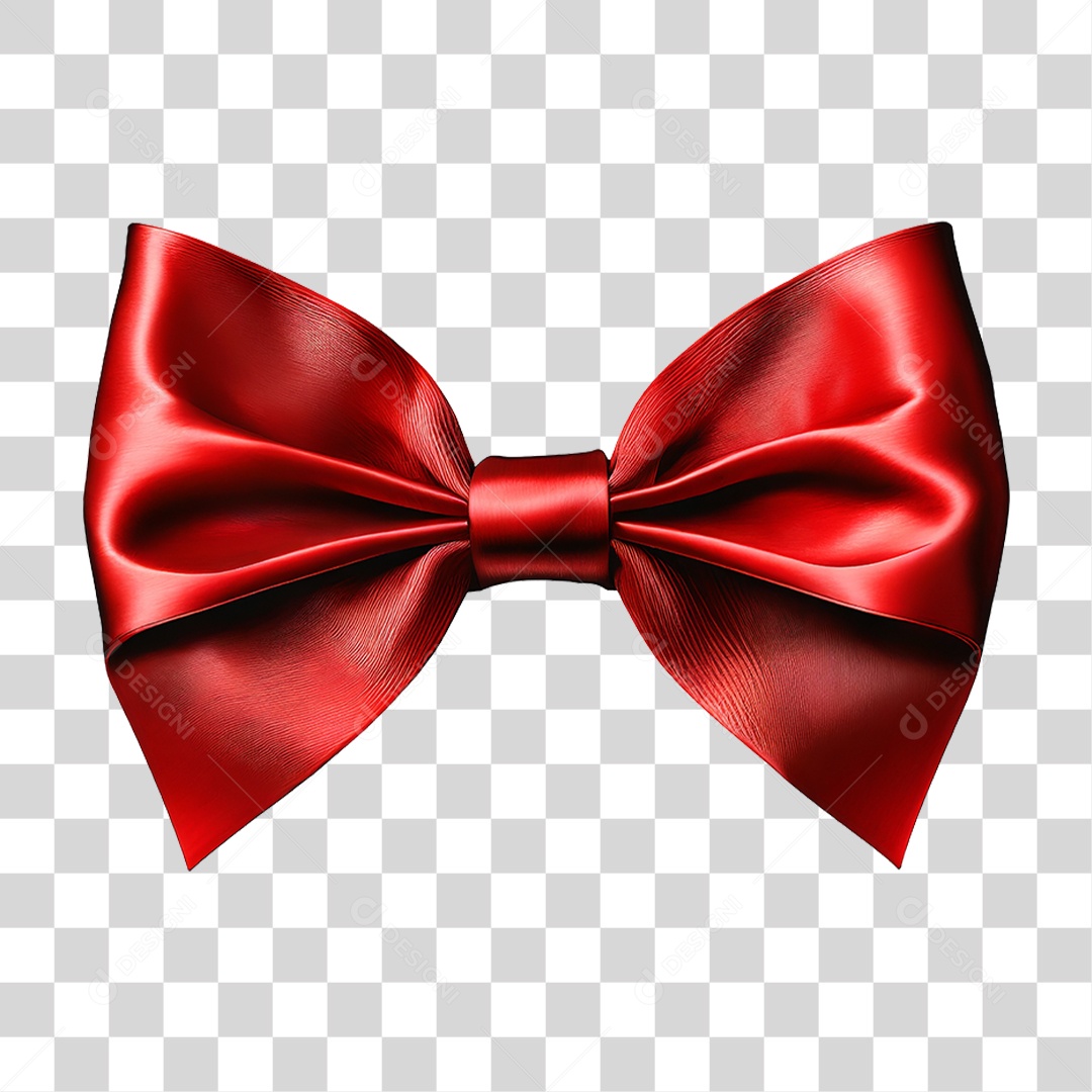 Laço Vermelho PNG Transparente