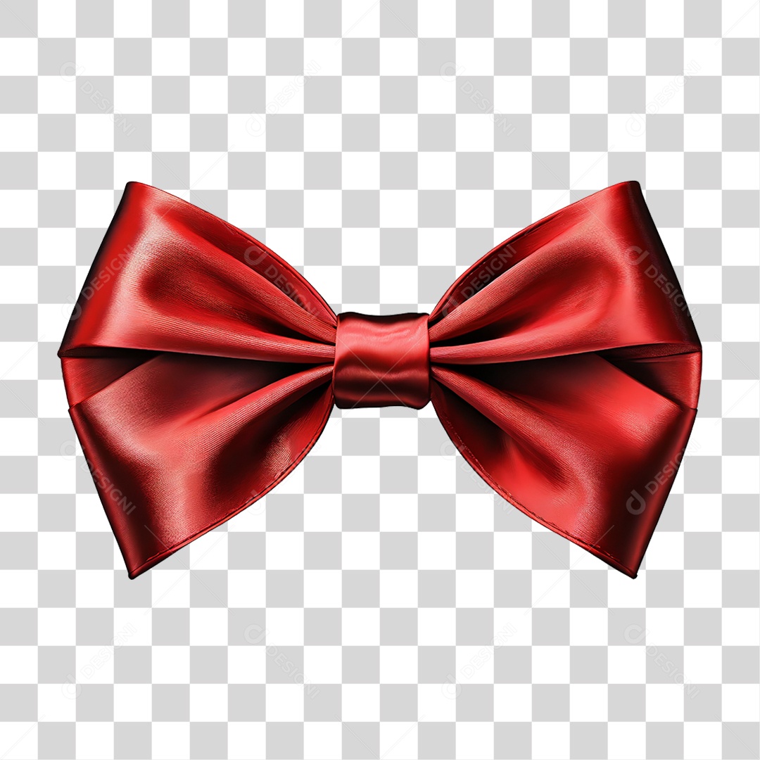Laço Vermelho PNG Transparente