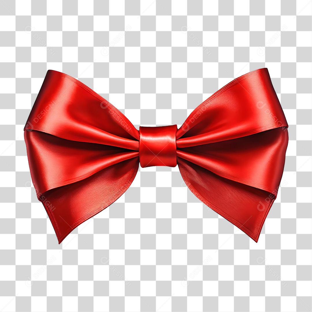 Laço Vermelho PNG Transparente
