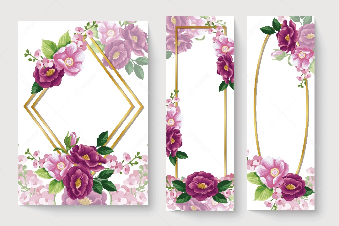 Convite de Primavera Ilustração Vetor EPS