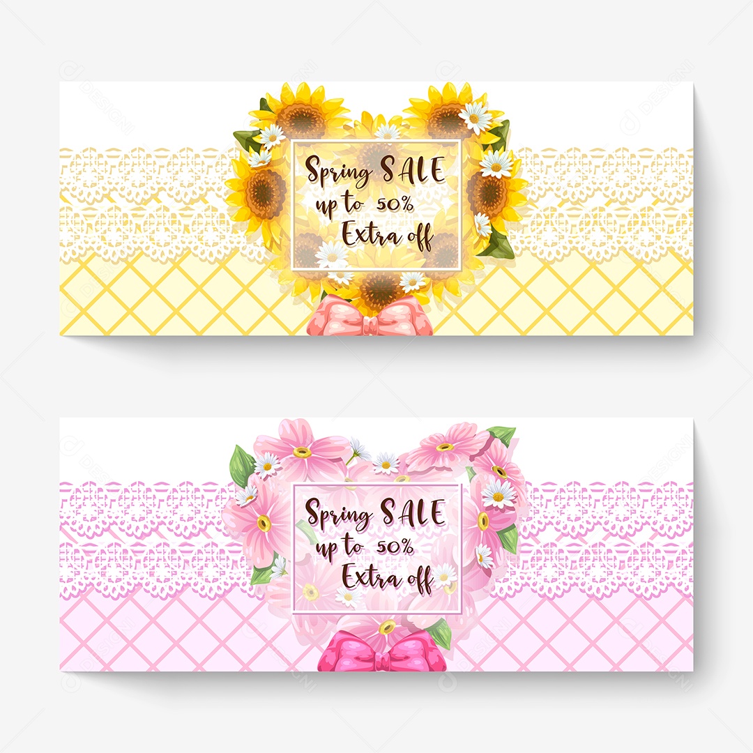 Bem Vinda Primavera Ilustração Vetor EPS