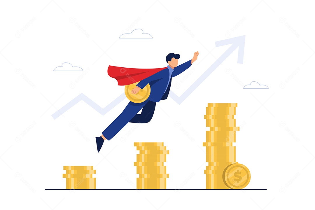 Homem de Negócios Ilustração Vetor EPS