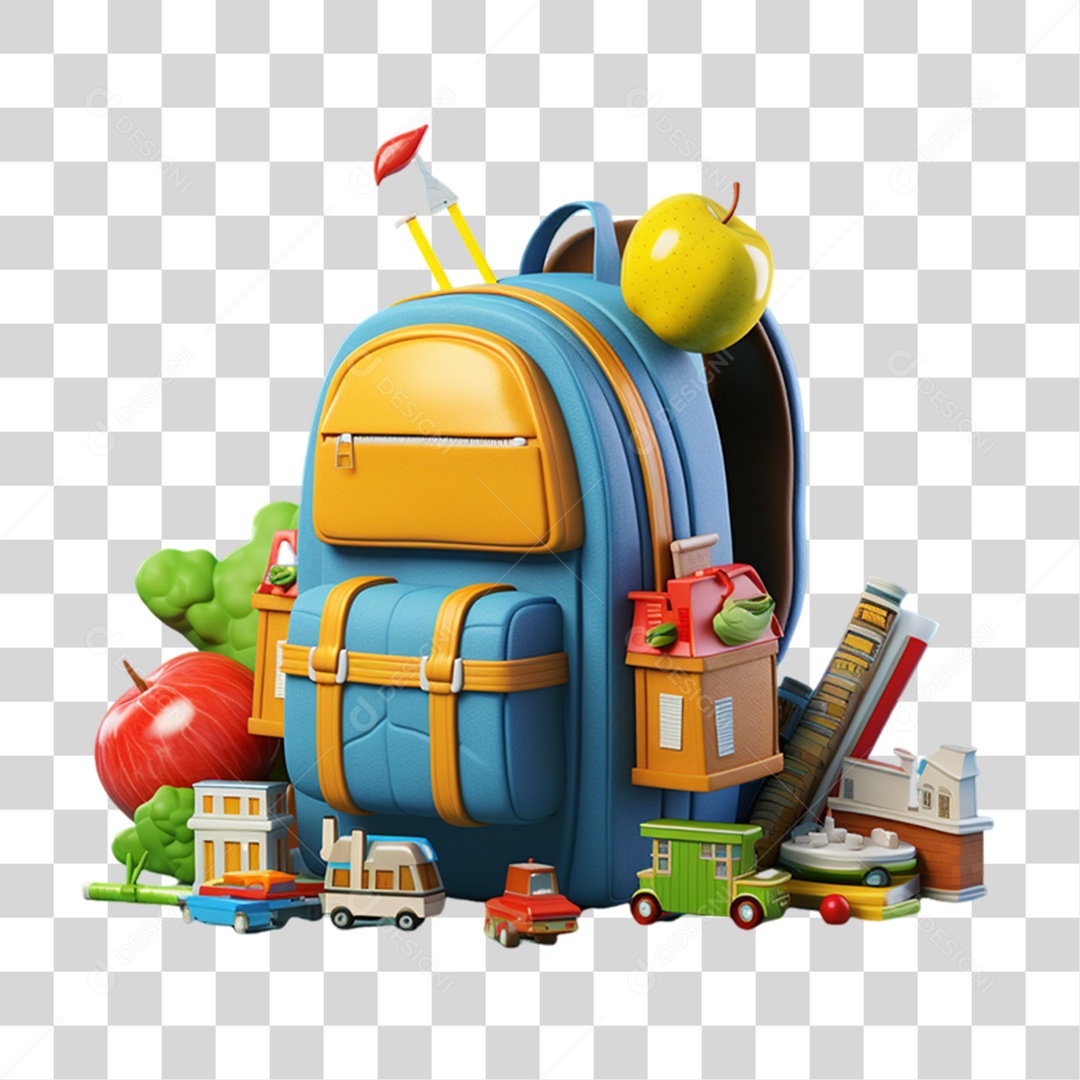 Ícones Volta às Aulas PNG Transparente