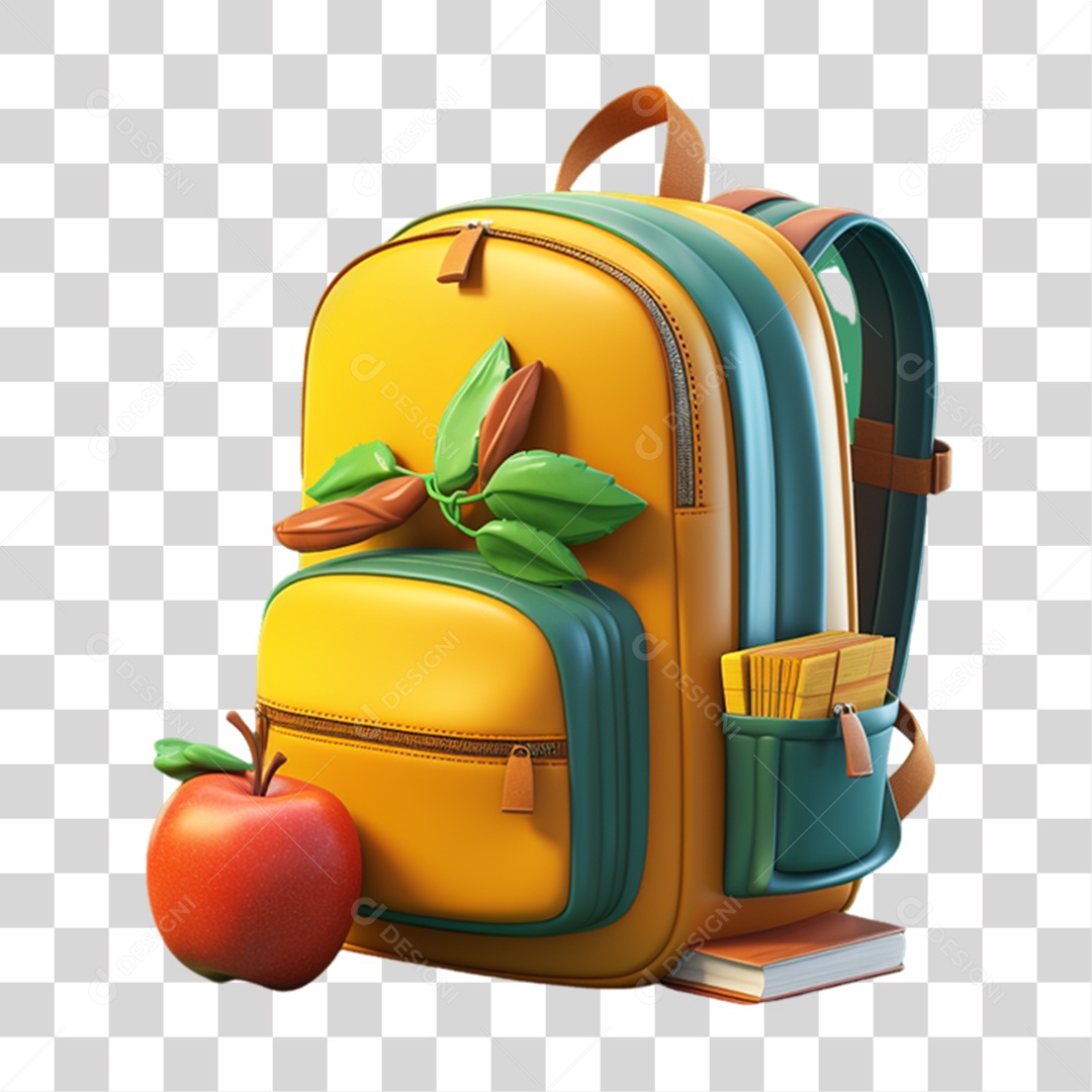 Ícones Volta às Aulas PNG Transparente