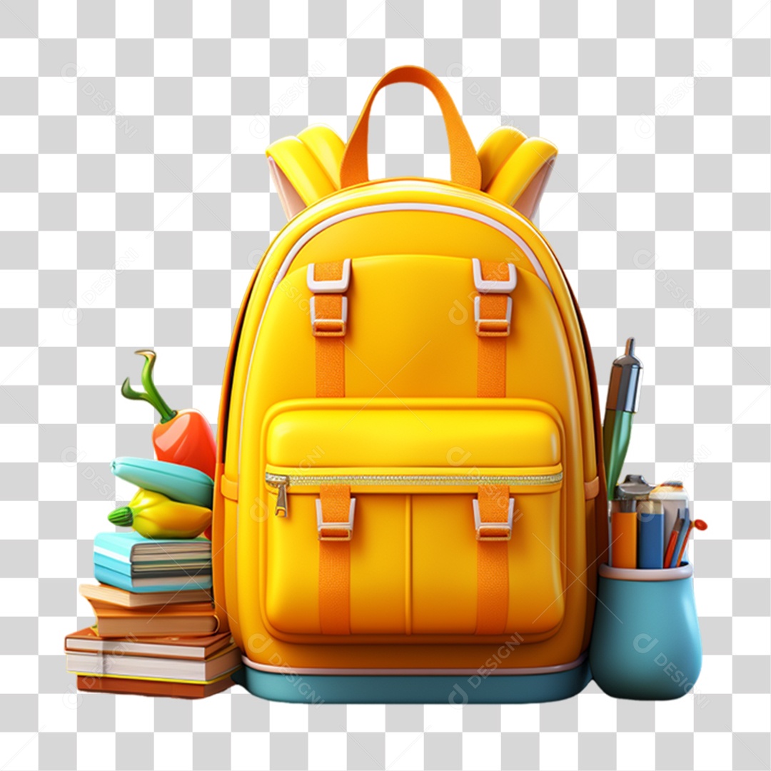 Ícones Volta às Aulas PNG Transparente