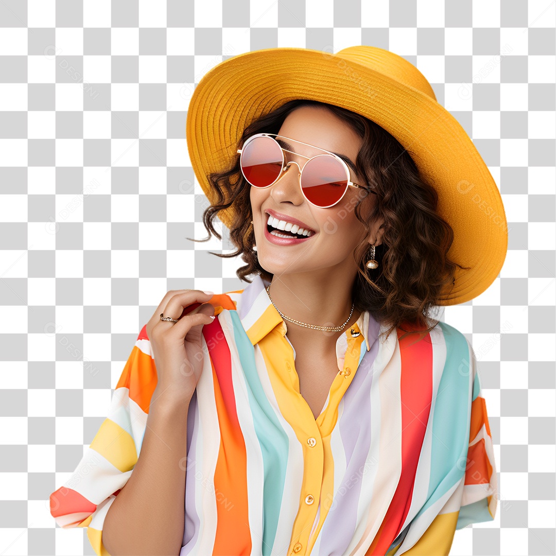 Mulher Moda Verão Praias PNG Transparente