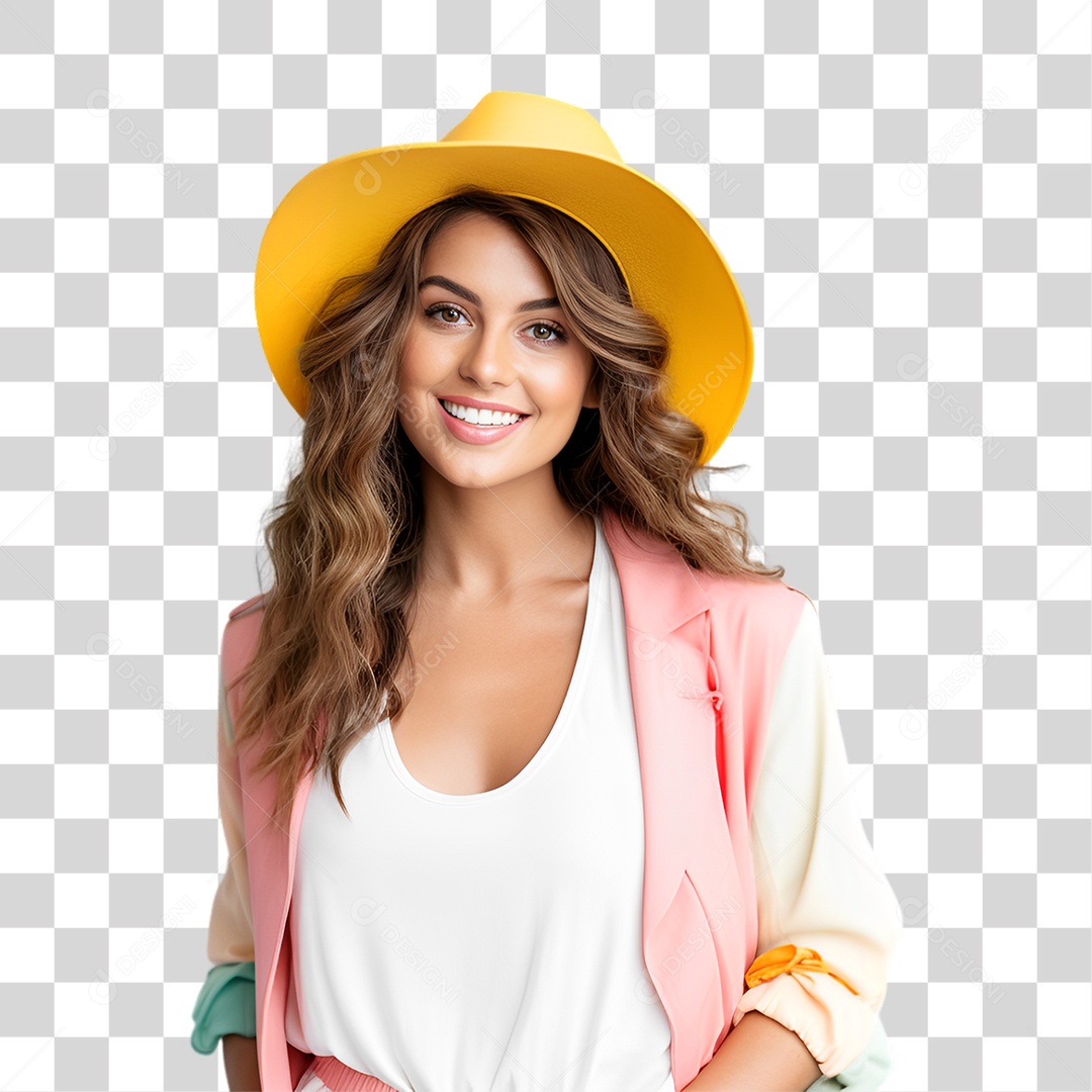 Mulher Moda Verão Praias PNG Transparente