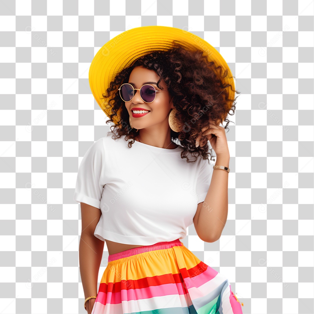 Mulher Moda Verão Praias PNG Transparente