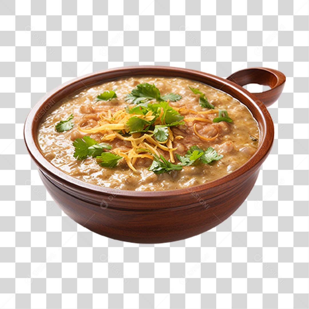 Haleem Sopa Prato PNG Transparente