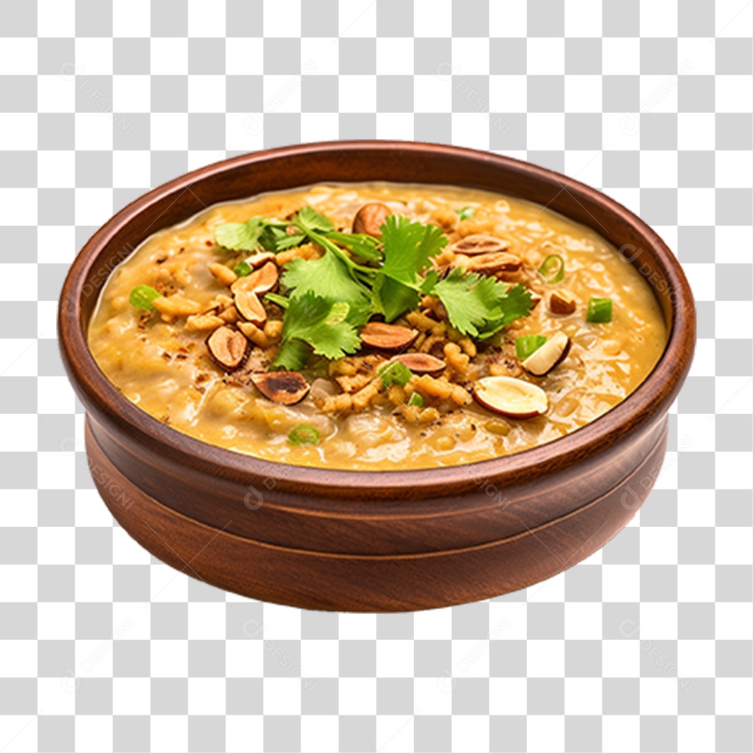 Haleem Sopa Prato PNG Transparente