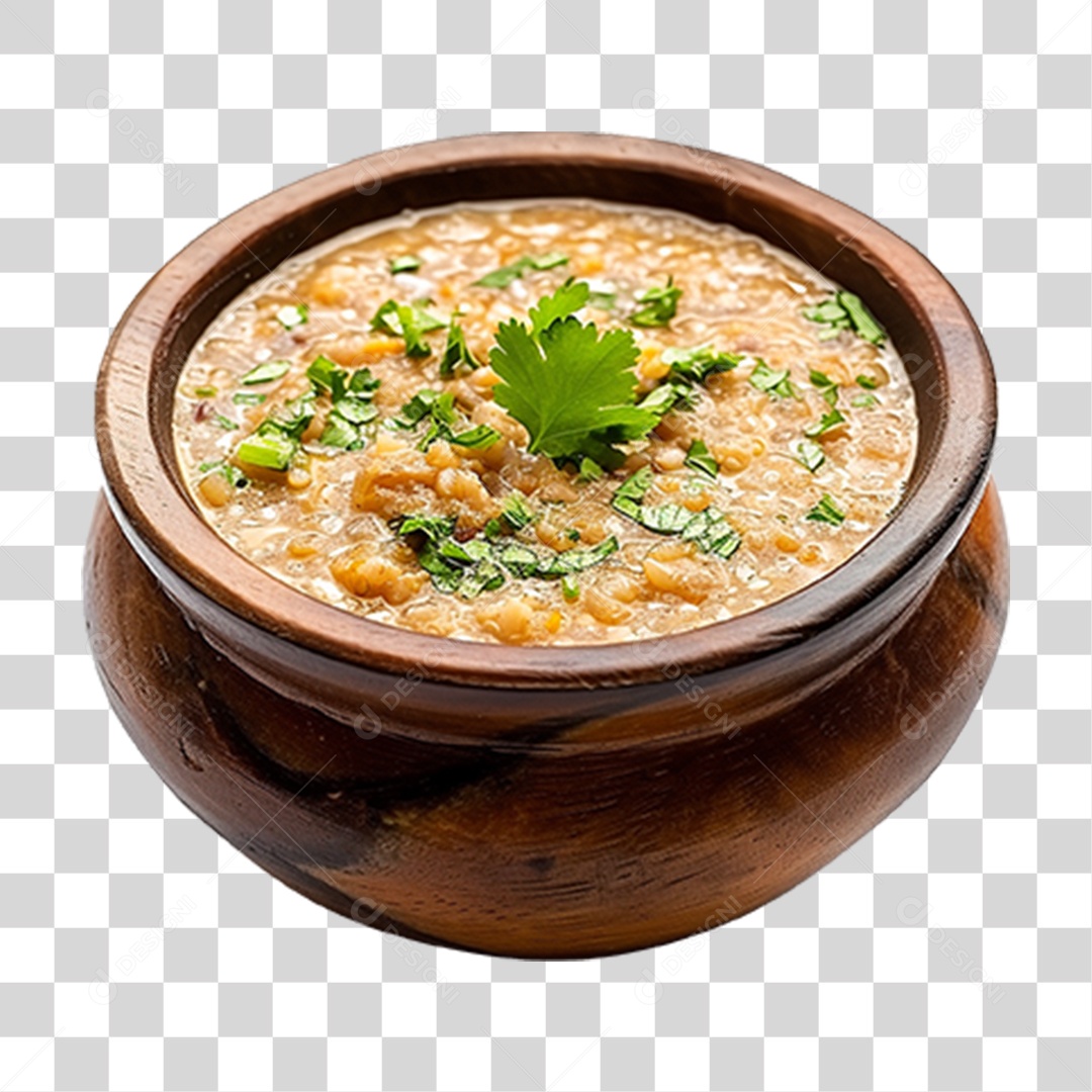 Haleem Sopa Prato PNG Transparente