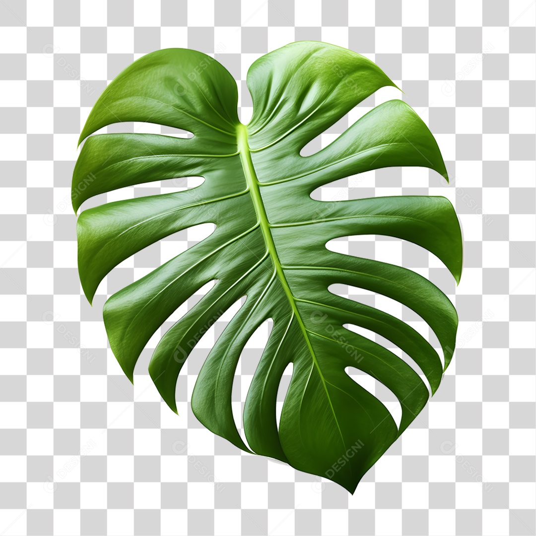 Folha Verde PNG Transparente