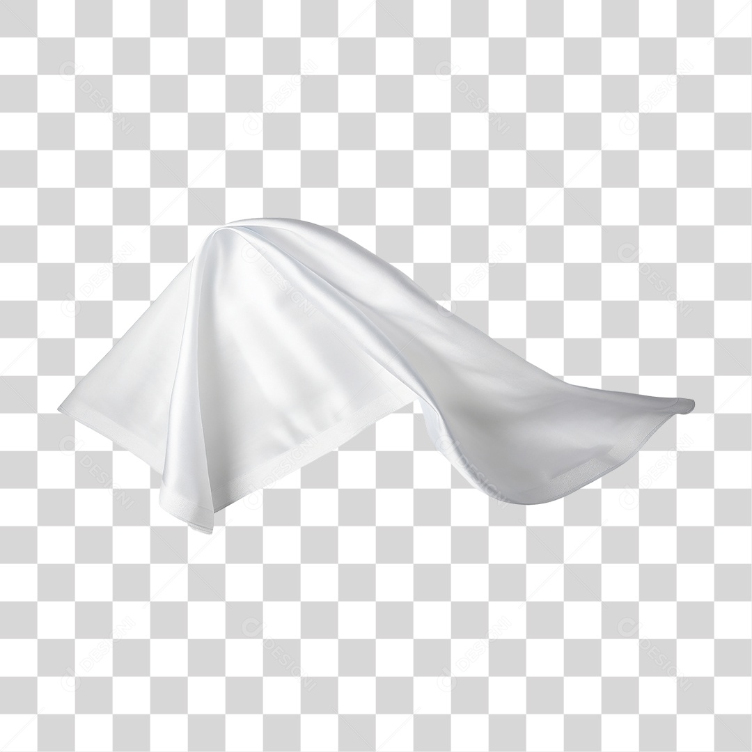 Seda Branca PNG Transparente