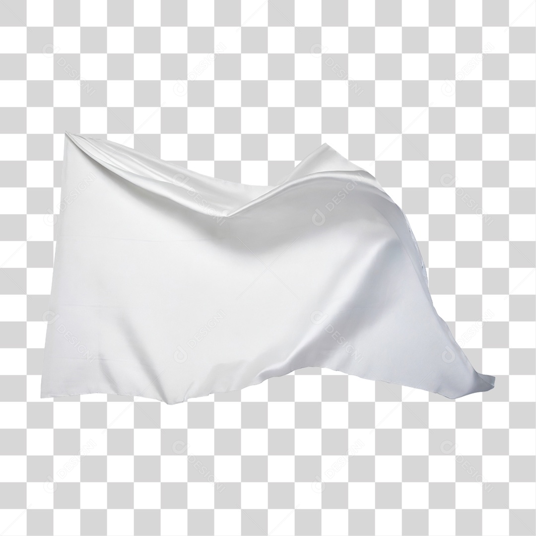 Seda Branca PNG Transparente