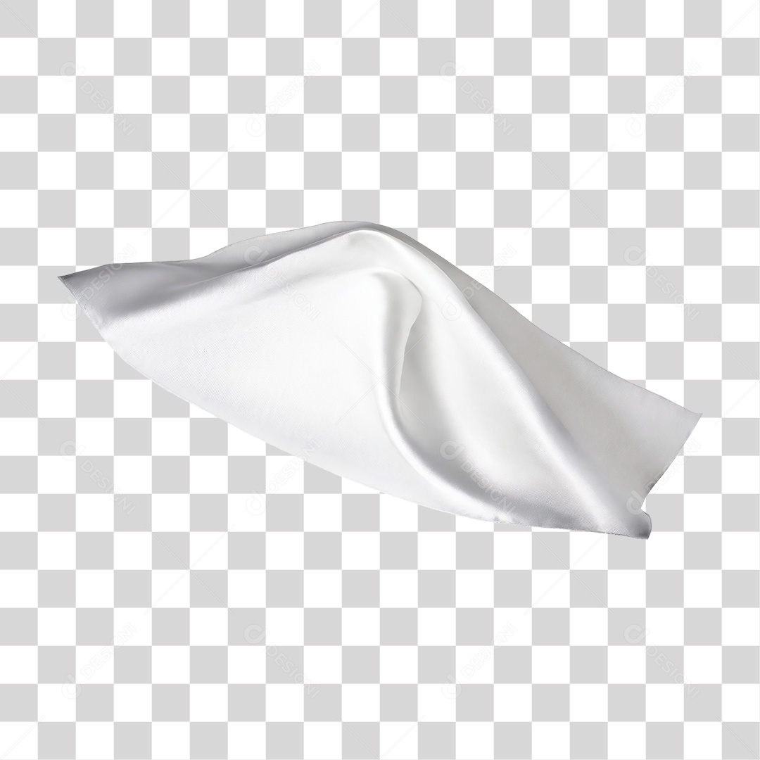 Seda Branca PNG Transparente