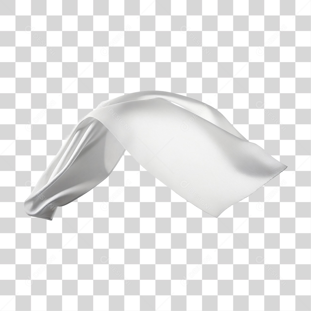 Seda Branca PNG Transparente