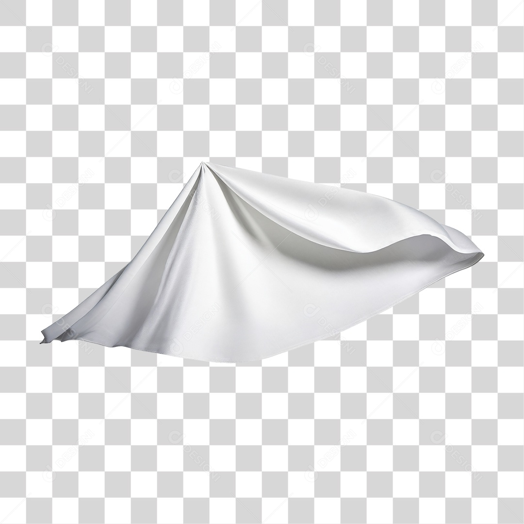 Seda Branca PNG Transparente