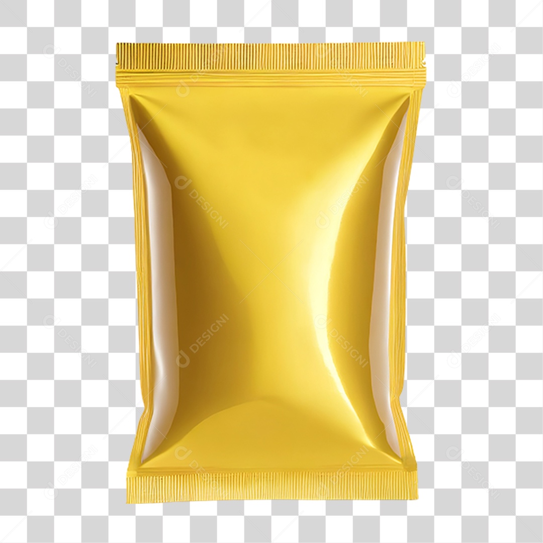 Maquete Amarela PNG Transparente