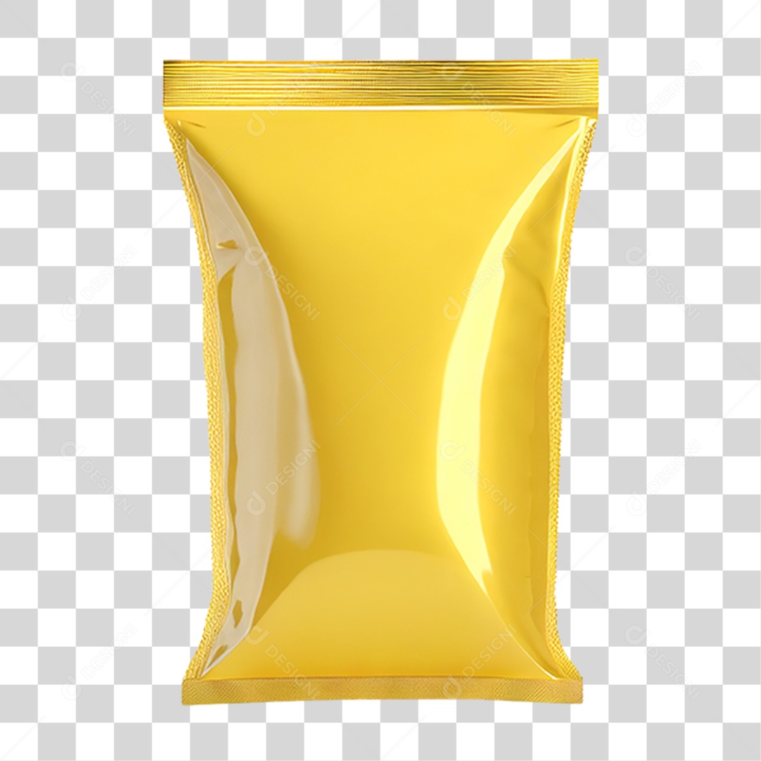 Maquete Amarela PNG Transparente