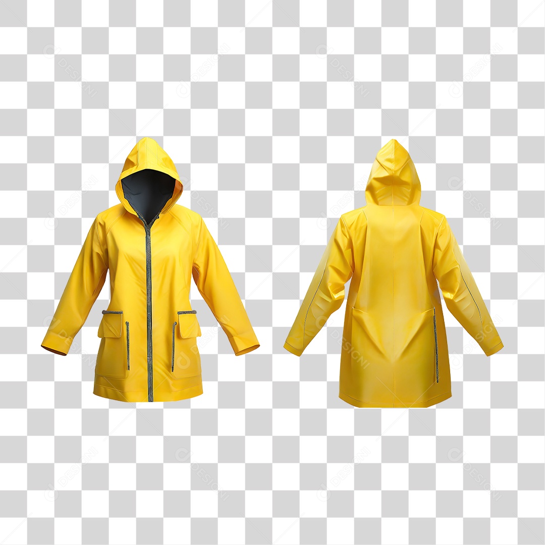 Capa de Chuva PNG Transparente