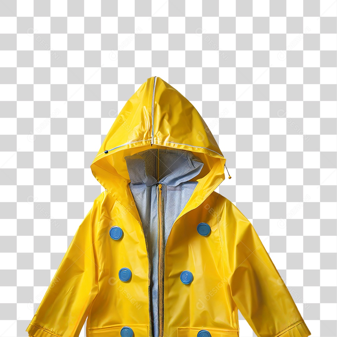 Capa de Chuva PNG Transparente