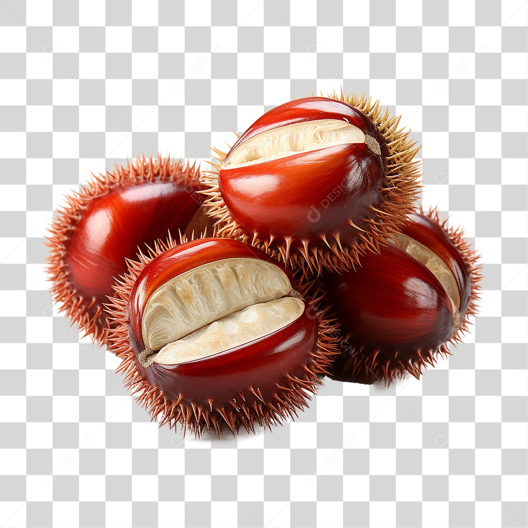 Fruta Castanha de Tonga PNG Transparente