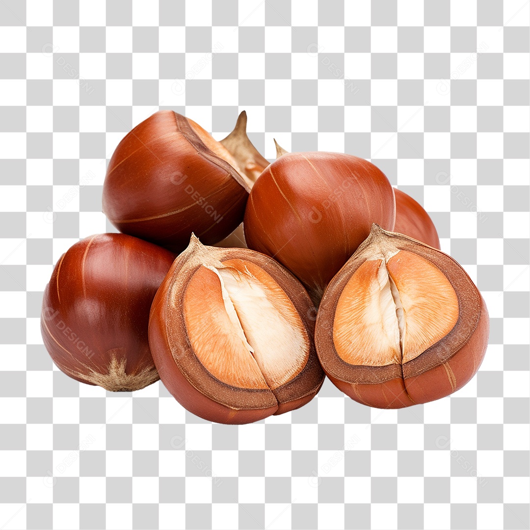 Fruta Castanha de Tonga PNG Transparente