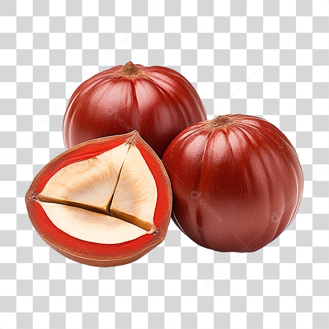 Fruta Castanha de Tonga PNG Transparente