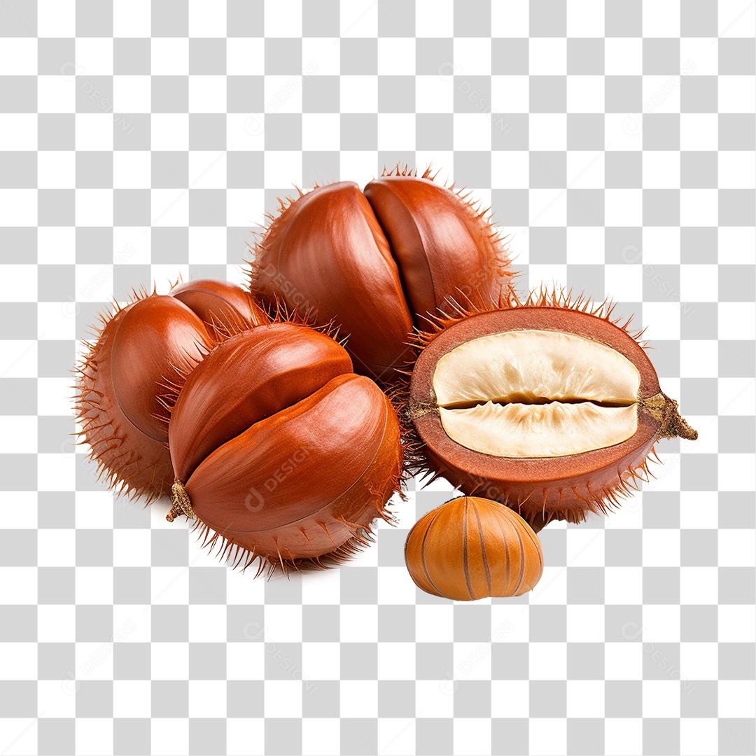 Fruta Castanha de Tonga PNG Transparente