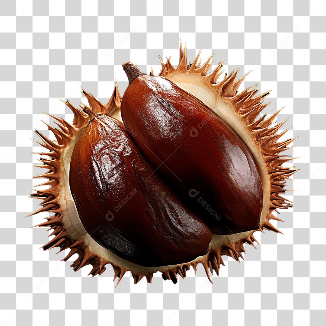 Fruta Castanha de Tonga PNG Transparente