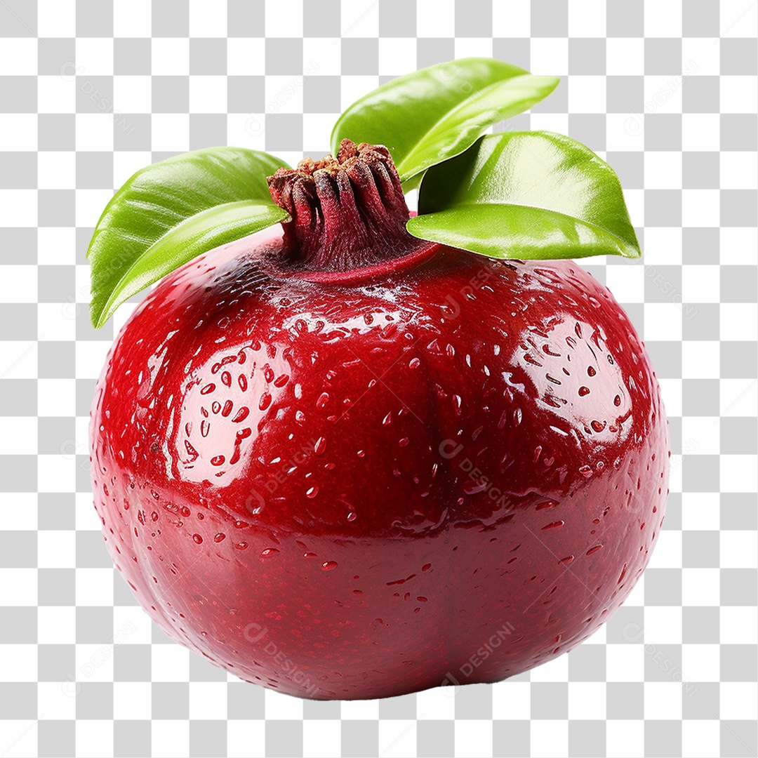 Fruta do Mangostão PNG Transparente