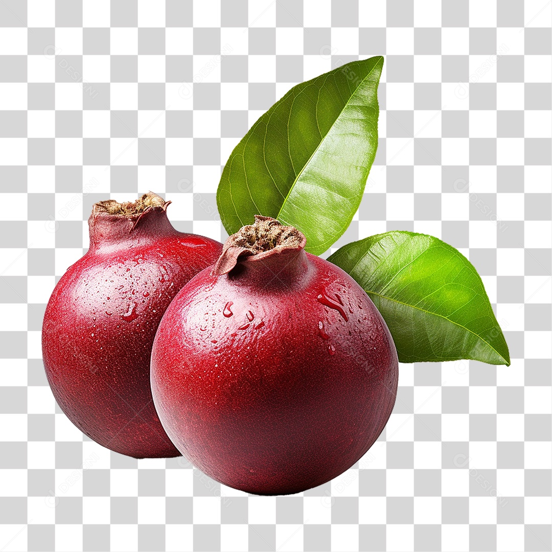 Fruta do Mangostão PNG Transparente