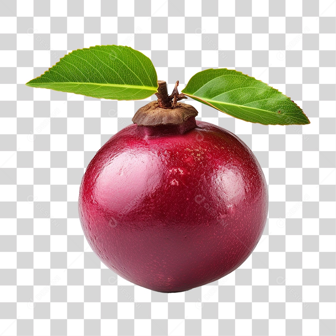 Fruta do Mangostão PNG Transparente