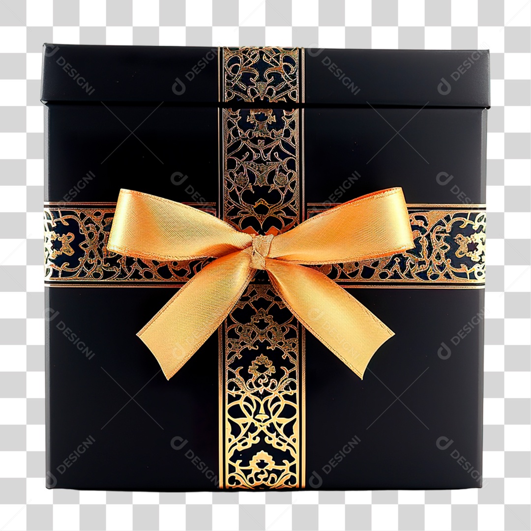 Caixa de Presente PNG Transparente