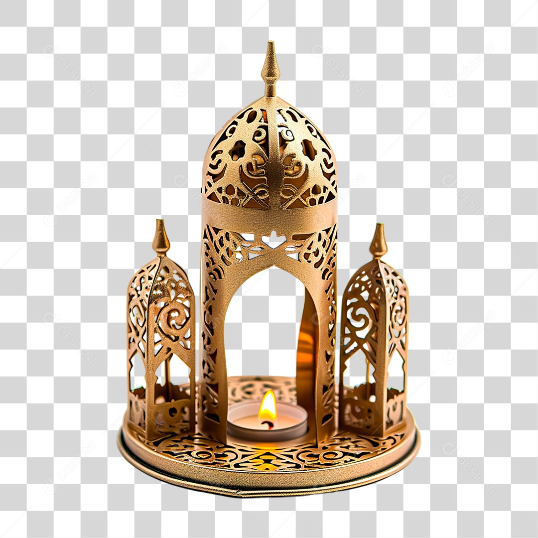 Lanterna Islâmica PNG Transparente