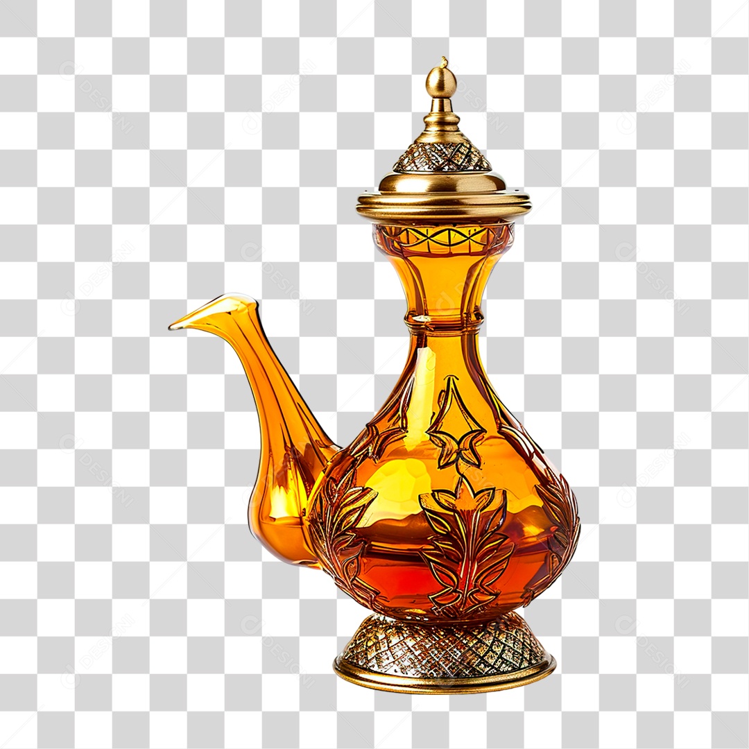 Bule Cerâmica PNG Transparente