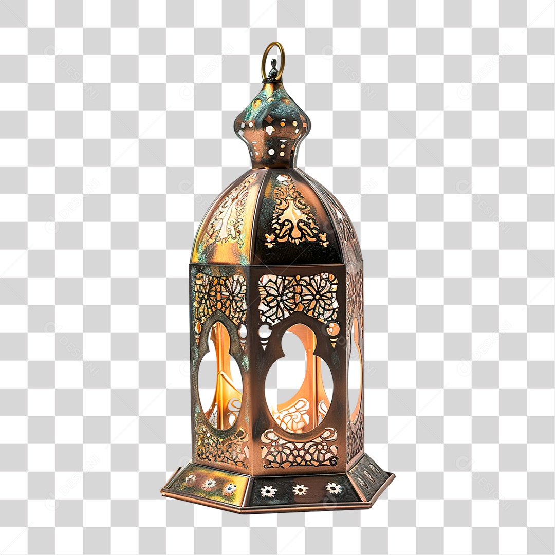 Lanterna Islâmica PNG Transparente