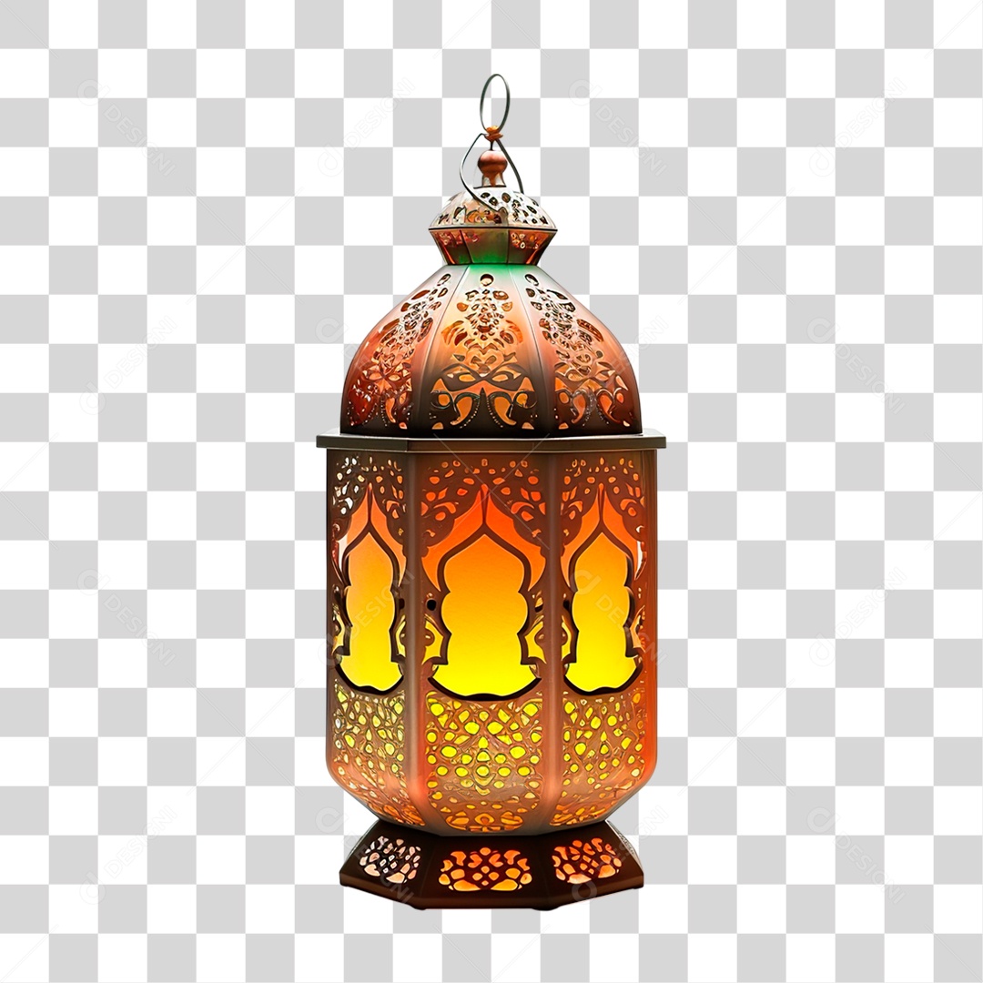 Lanterna Islâmica PNG Transparente