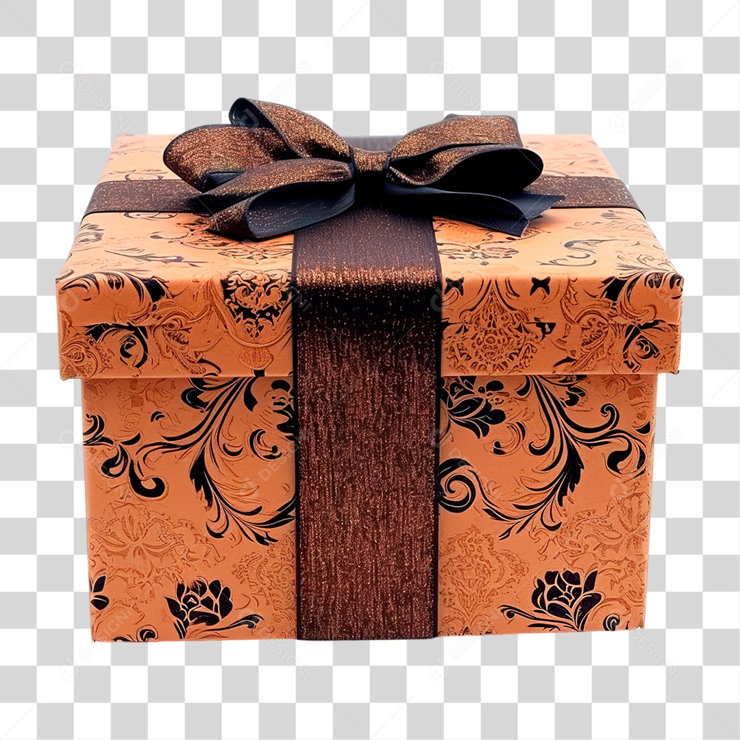 Caixa de Presente PNG Transparente