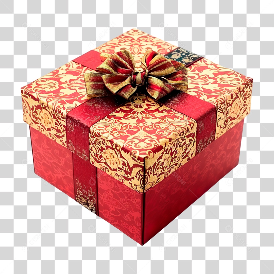Caixa de Presente PNG Transparente
