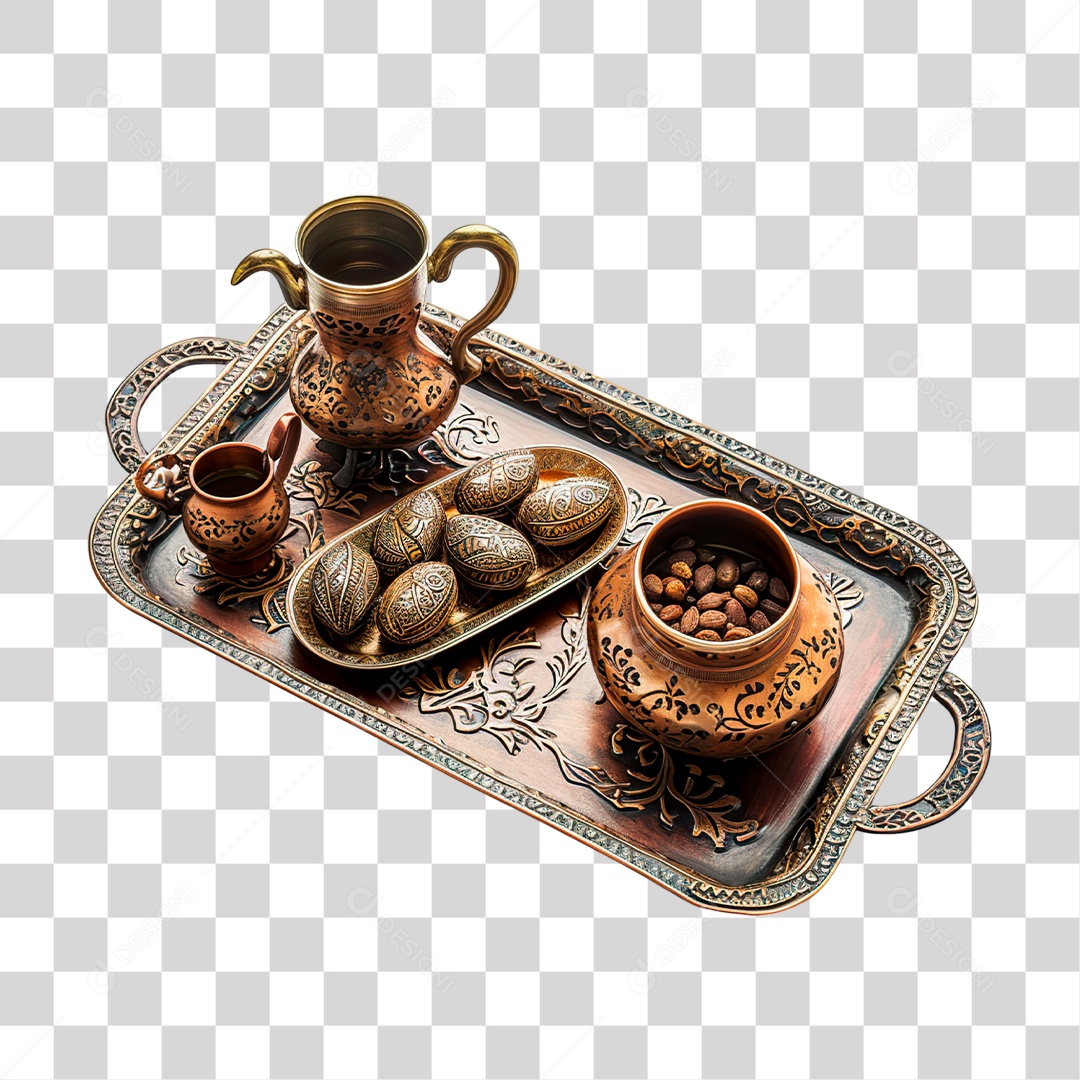 Bule Cerâmica PNG Transparente