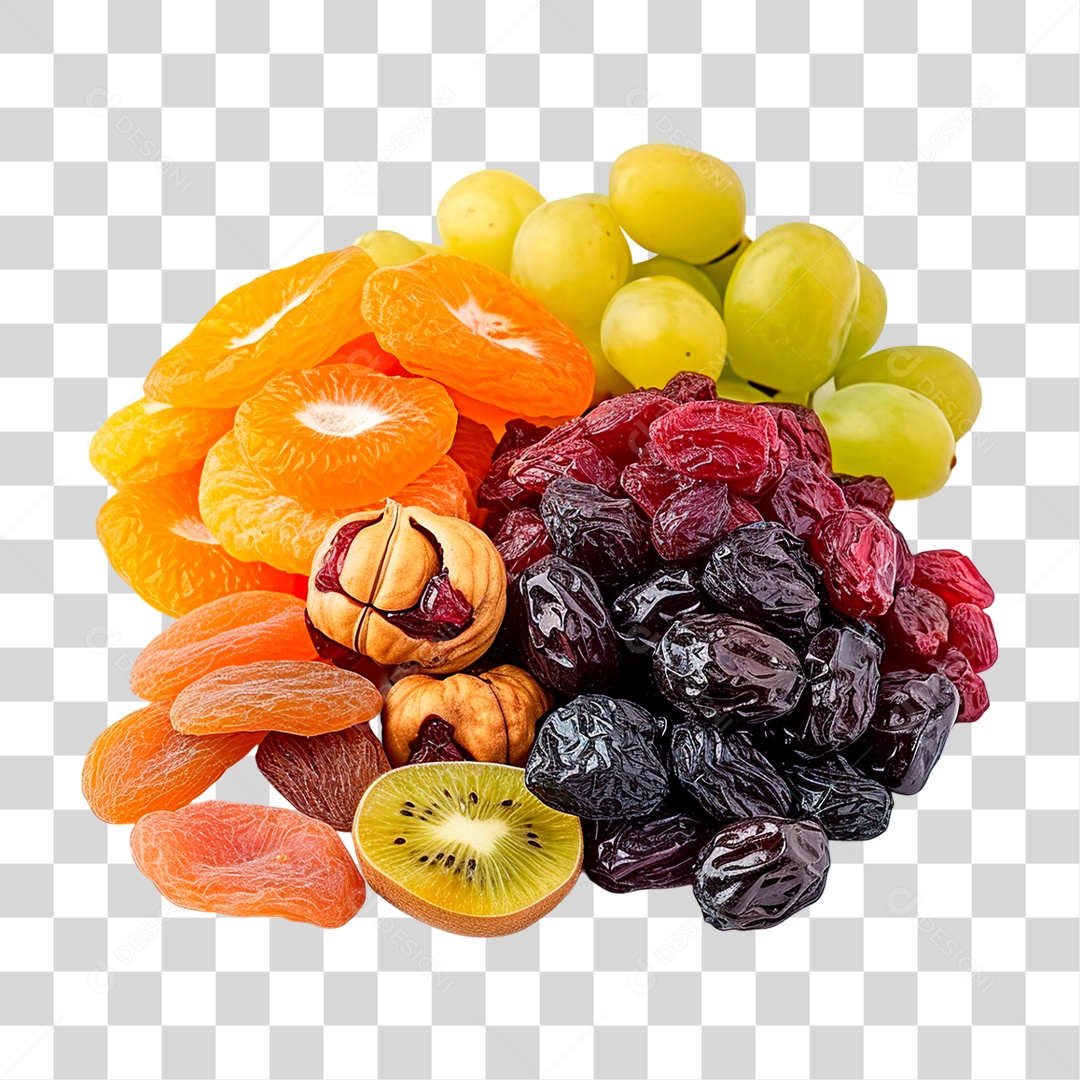Frutas Secas PNG Transparente
