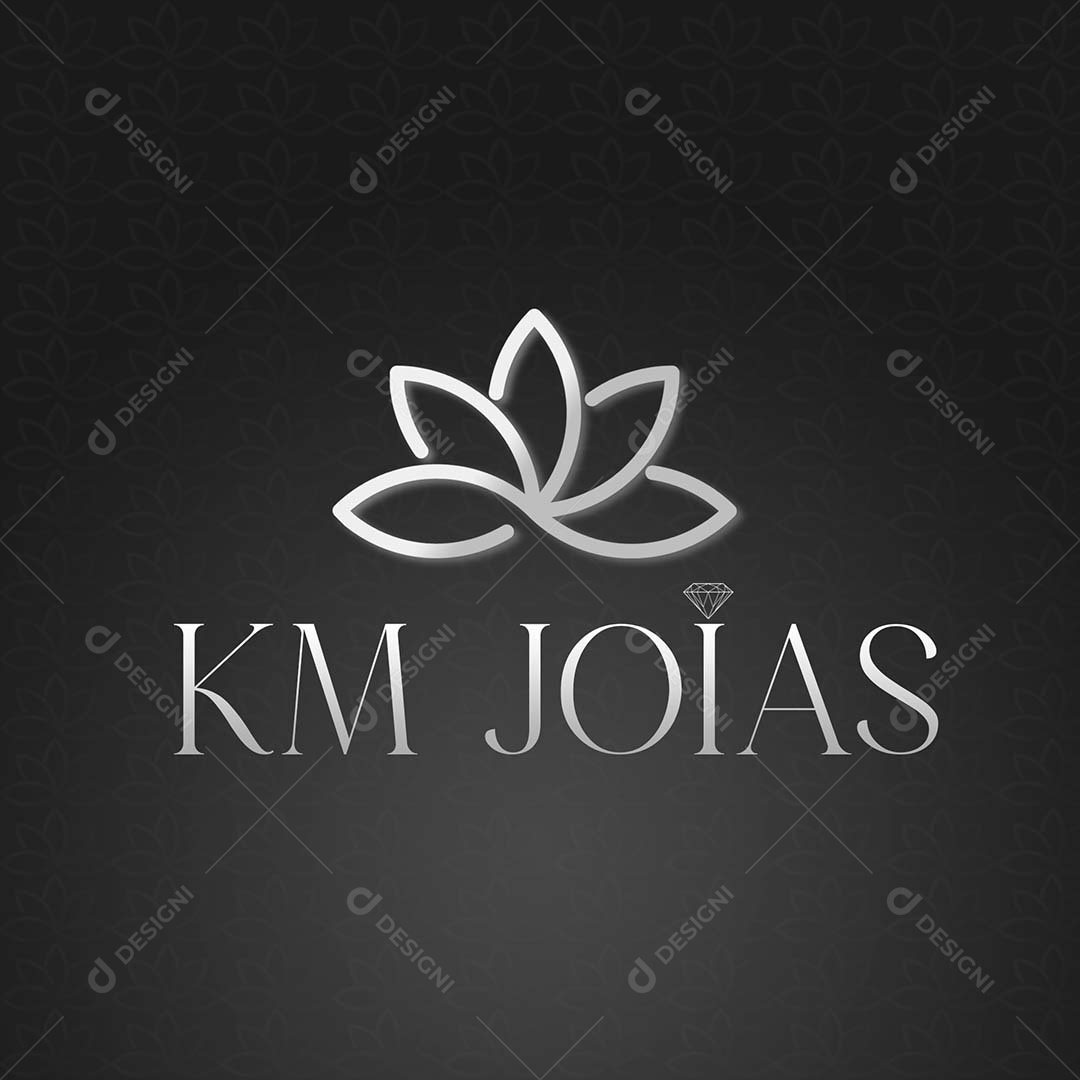 Modelo de Logo de Joalheria PSD Editável