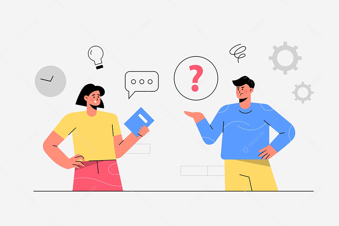 Gestão de Negócios Ilustração Vetor EPS