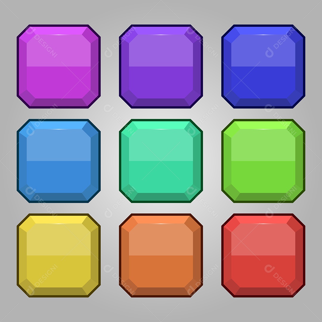 Conjunto de Elementos de Games Vetor EPS