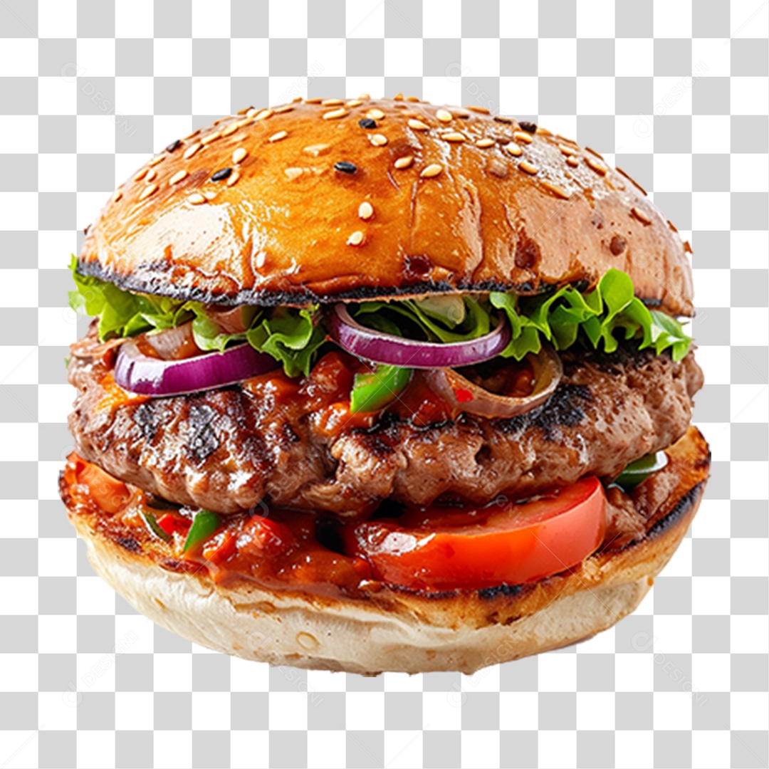 Hambúrguer Lanche Sanduiche PNG Transparente
