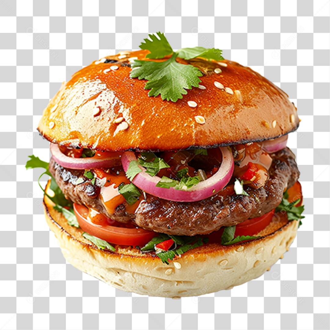 Hambúrguer Lanche Sanduiche PNG Transparente