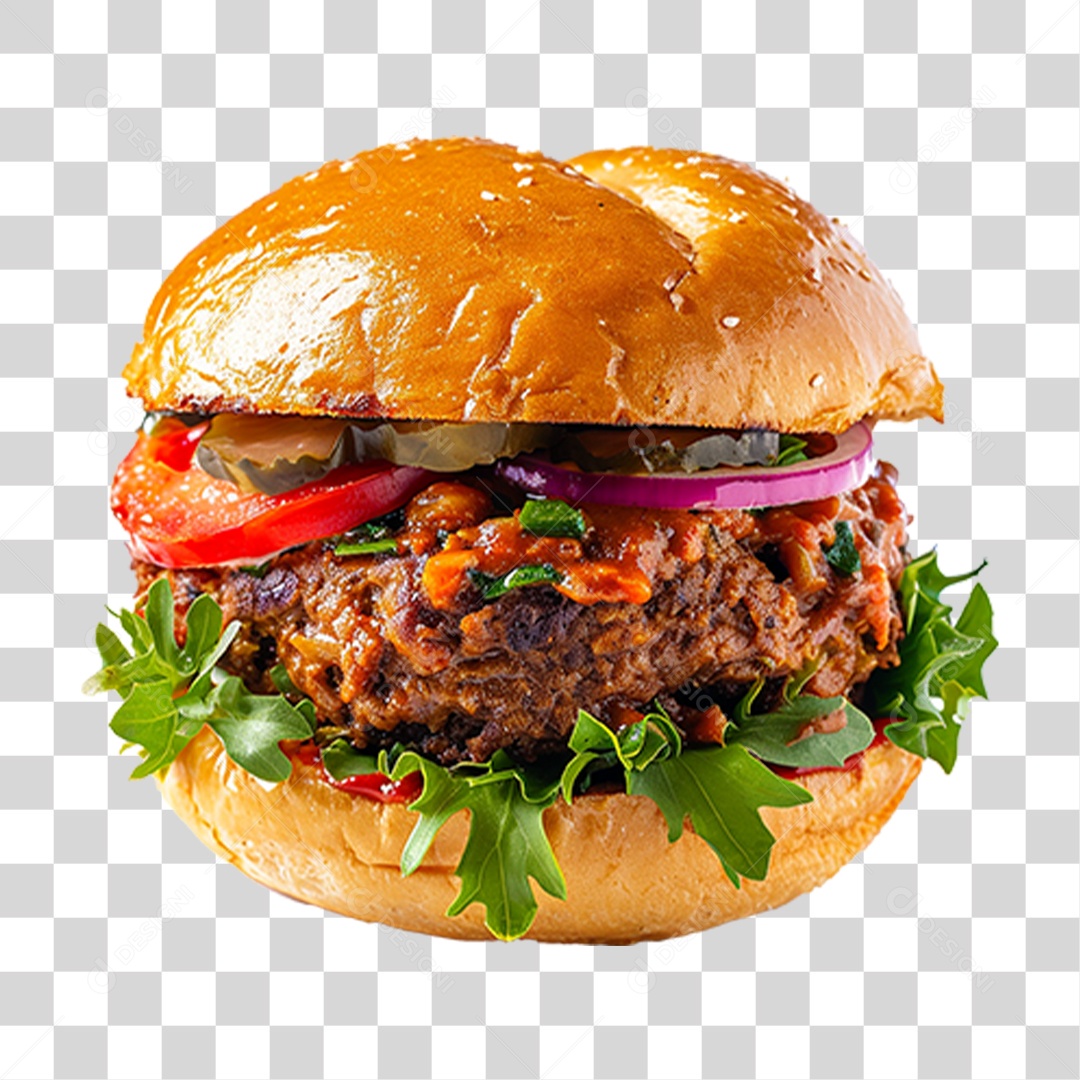 Hambúrguer Lanche Sanduiche PNG Transparente