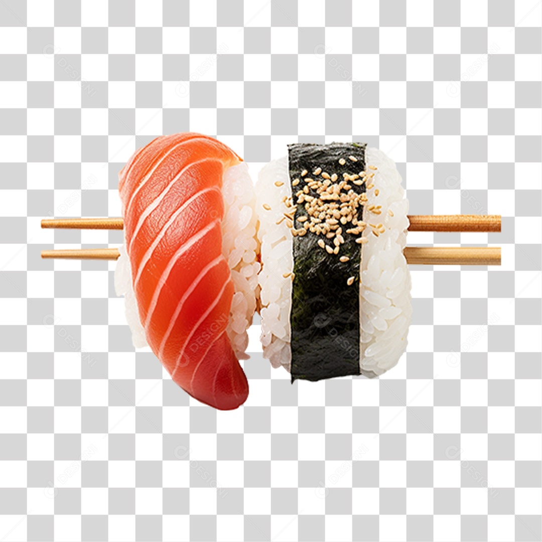 Sushi Comida Japonesa PNG Transparente